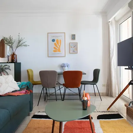 A13 Staywizus -1 Bdr Garden Floor Fontonne - Ac, Pool&parking Antibes