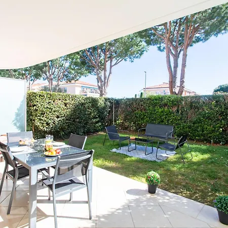 A13 - 1 Bdr Garden Floor Fontonne - Ac, Pool & Parking Antibes