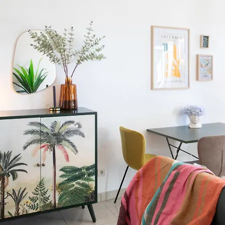A13 Staywizus -1 Bdr Garden Floor Fontonne - Ac, Pool&parking Antibes