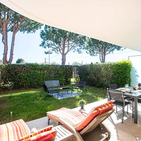A13 - 1 Bdr Garden Floor Fontonne - Ac, Pool & Parking Antibes