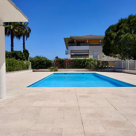 A13 Staywizus -1 Bdr Garden Floor Fontonne - Ac, Pool&parking Apartment Antibes